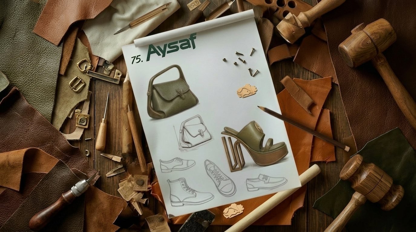 75. AYSAF Tasarlıyoruz Dericesine — Deri Ürün Tasarım Proje Seçkisi afişi